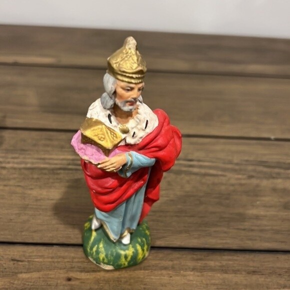 Lot of 5 vintage Nativity figures - Picture 6 of 14